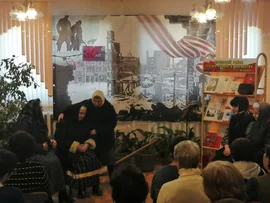 В Тербунской межпоселенческой библиотеке было организовано очередное занятие клуба «Родина»