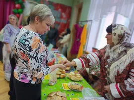 В  Лебедянском Доме культуры состоялся благотворительный крещенский фестиваль в поддержку мобилизованных лебедянцев