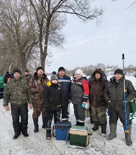 В с. Волово 5 февраля прошел открытый чемпионат по зимней рыбалке