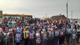11 февраля на стадионе ФОК «Жемчужина» села Измалково Липецкой области, стартовала Всероссийская массовая лыжная гонка