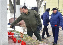 15 февраля  2023 г. в Добринке прошел традиционный митинг, посвященный 34-й годовщине вывода советских войск из Афганистана