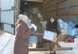 Очередная партия гуманитарного груза из Добровского района направилась в зону СВО