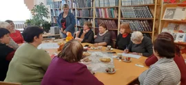 Активистки Тербунского отделения Союза женщин Липецкой области провели праздник «Чайно-блинное раздолье»