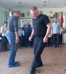 Союз женщин Усманского района для учащихся кадетского класса МБОУ СОШ N3 Усмани провел турнир "Сильные, смелые, храбрые!"