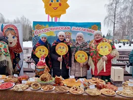 В последний день Масленицы в с. Волово прошел гастрономический фестиваль «Блин кружевной»