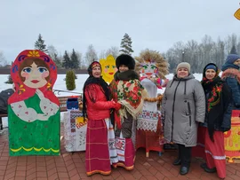 В последний день Масленицы в с. Волово прошел гастрономический фестиваль «Блин кружевной»