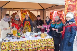 25 февраля гости и жители города Усмани отпраздновали Масленицу