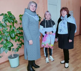 Активистки Краснинского отделения ЛООО « Союз женщин Липецкой области» поздравили женщин к празднику 8 марта