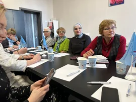 В преддверии Международного женского дня состоялась встреча членов Союза женщин Липецкой области с О.В. Хлякиной