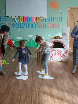 В Воловском районе провели фольклорный праздник для детей из детского сада «Искорка»