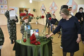 29 марта 2023 года на здании Среднематренской школы открыли мемориальную доску нашему Герою