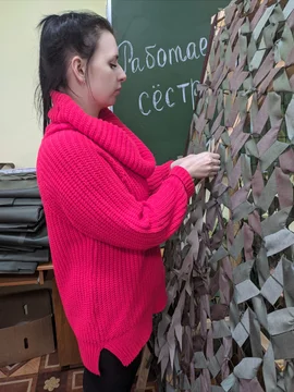 Активистки Елецкого городского отделения СЖР продолжают оказывать помощь участникам СВО