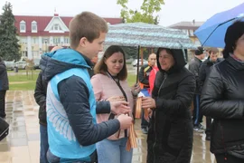 В Добром дали старт Всероссийским акциям "Георгиевская ленточка" и "Письма Победы"