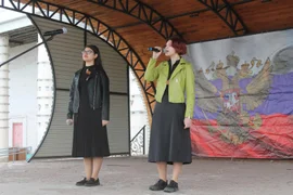 В Добром дали старт Всероссийским акциям "Георгиевская ленточка" и "Письма Победы"