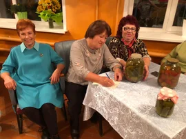В минувшие выходные в с. Яблоново Краснинского района прошло мероприятие «Федорины вечеринки»