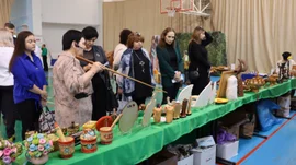 В Тербунском районе Липецкой области прошла выставка изобразительного искусства, декоративно-прикладного и народного творчества