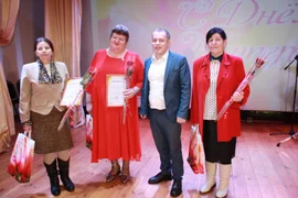 В Воловском районе чествовали многодетных женщин