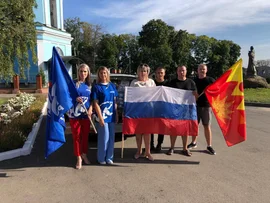 С 24 сентября прошлого года в с. Красное организован сбор помощи мобилизованным землякам и их семьям