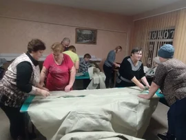 По инициативе женсовета с. Васильевка Воловского округа в селе начали изготавливать для участников СВО «Сухие души»