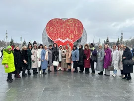 На стенде Липецкой области в рамках работы Международной выставки-форума «Россия» на ВДНХ проходят дни Добровского округа
