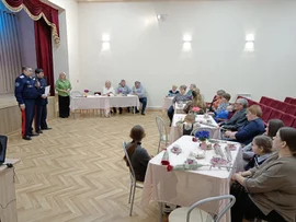 В Городском Доме культуры Данкова прошла встреча с семьями мобилизованных участников СВО