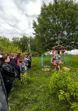 В Воловском районе прошла экскурсия по памятным и историческим местам Воловского округа