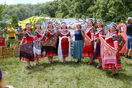 В Добринском районе отметили сразу два праздника – Святой Троицы и фестиваль «Поет гармонь над Битюгом»