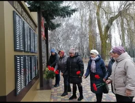 В Добринском районе прошли мероприятия ко Дню Героев Отечества