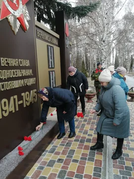 В Добринском районе прошли мероприятия ко Дню Героев Отечества