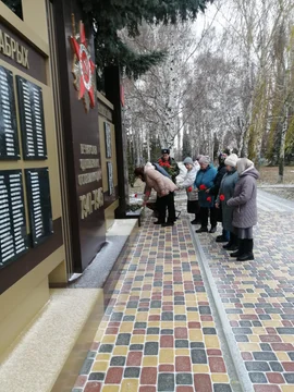 В Добринском районе прошли мероприятия ко Дню Героев Отечества