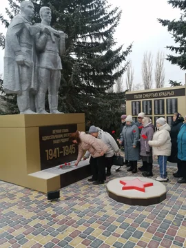 В Добринском районе прошли мероприятия ко Дню Героев Отечества