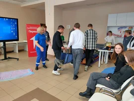 16 декабря 2024 года в Лебедянском техникуме прошло обучающее мероприятие при участии 70 студентов