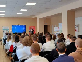 16 декабря 2024 года в Лебедянском техникуме прошло обучающее мероприятие при участии 70 студентов