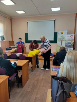 03.04.2025 г. активисты ЛООО «Союз женщин Липецкой области» посетили ещё раз Финансовый университет
