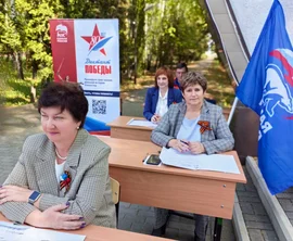 25 апреля активистки Воловского округа приняли участие в акции - «Диктант Победы»