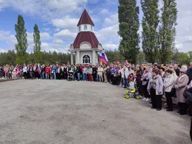 В Воловском округе отметили 80-ую годовщину Победы в Великой Отечественной войне