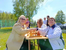 В минувшую пятницу на стадионе с. Красное прошла спартакиада коллективов трудящихся