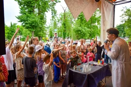 1 июня в Городском парке г.Усмань было по-настоящему весело и ярко