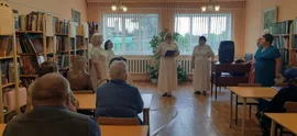 Долгоруковский филиал ЛОО ВОС посетил членов ВОС Тербунского района с концертной программой