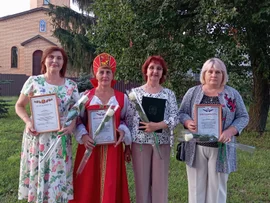Активистки женсовета Воловского округа отмечены благодарностью от ЛРООООГО «Союз женщин России»