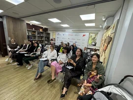 Лариса Кудаева поздравила финалисток программы «Мама-предприниматель» и пожелала успехов