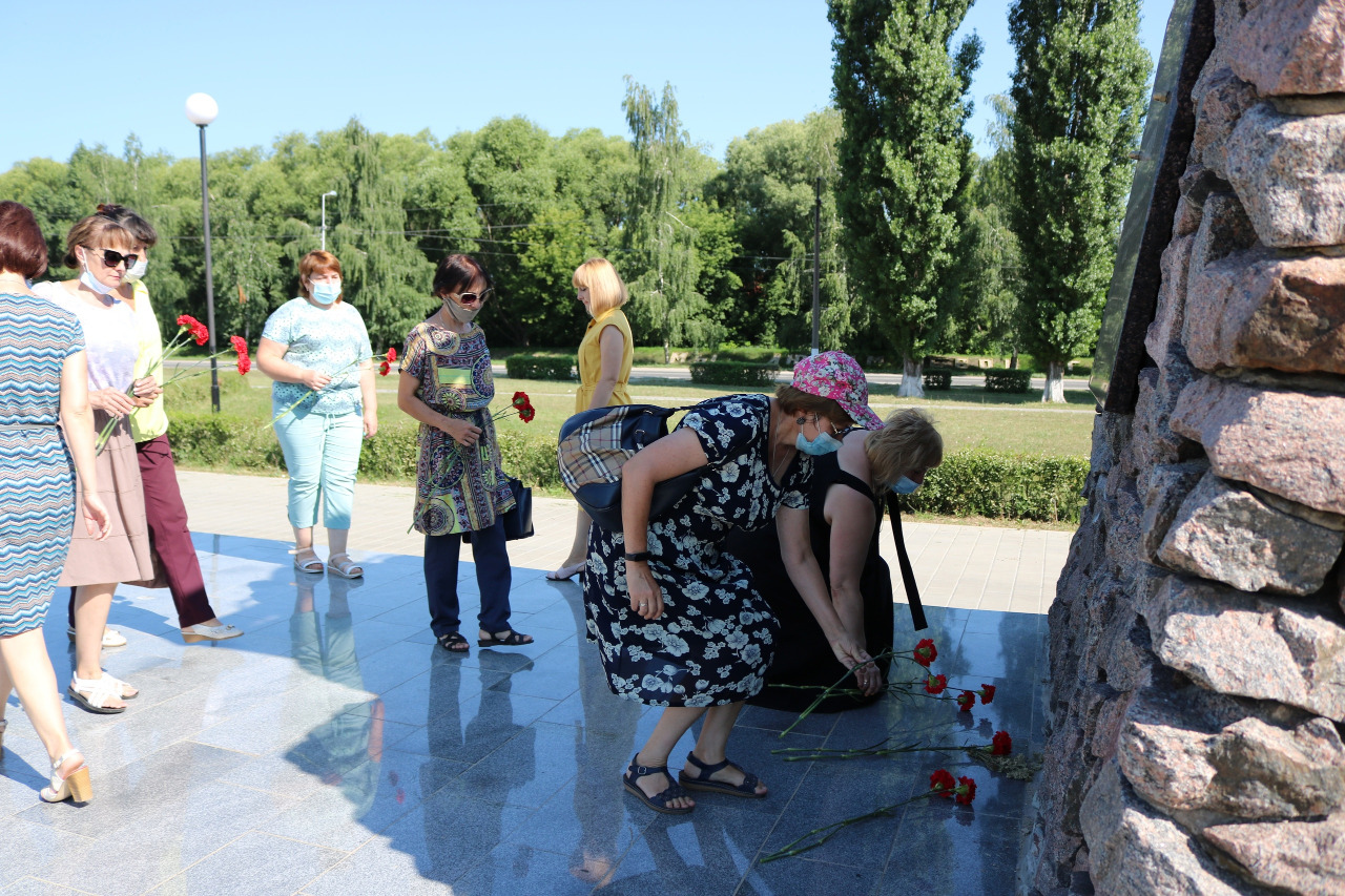 Грязинские активистки приняли участие в памятном мероприятии