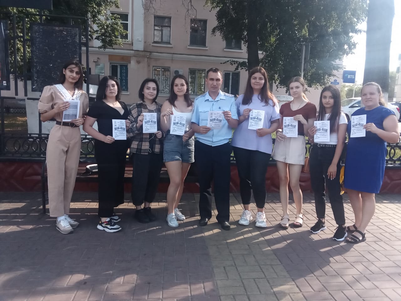 Активистки Грязинского женсовета приняли участие в профилактической акции
