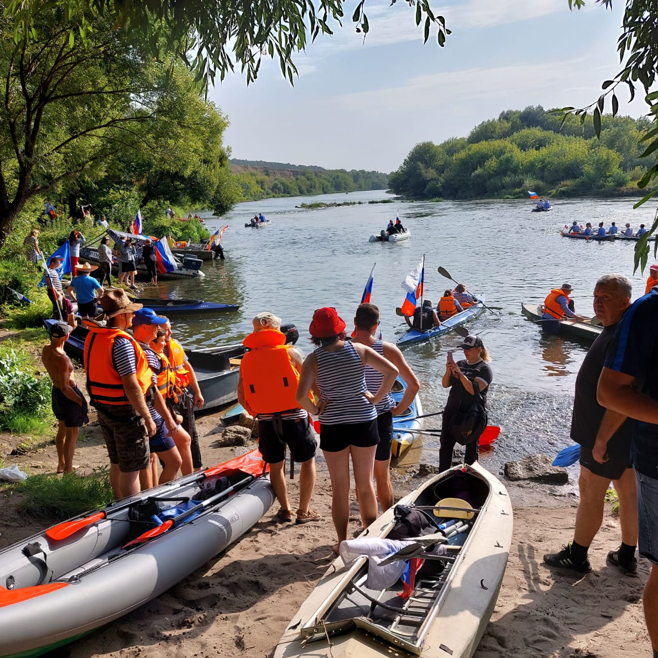Ежегодная регата по рекам Быстрая Сосна и Дон