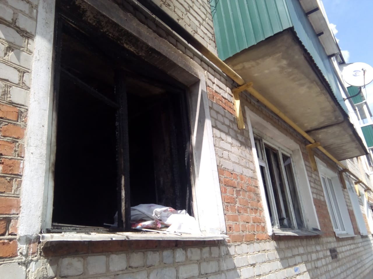 Собрали деньги, помогли погорельцам