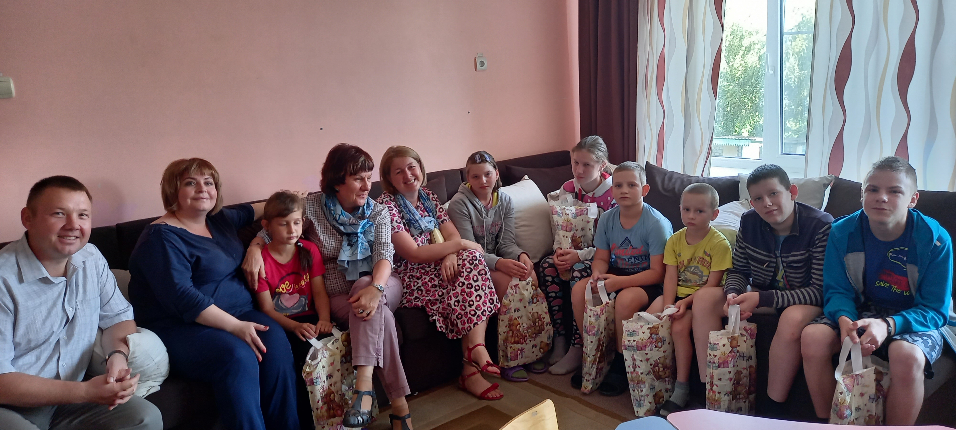 Встреча с детьми из «Данковского социально-реабилитационного центра для несовершеннолетних  «ГАРМОНИЯ»