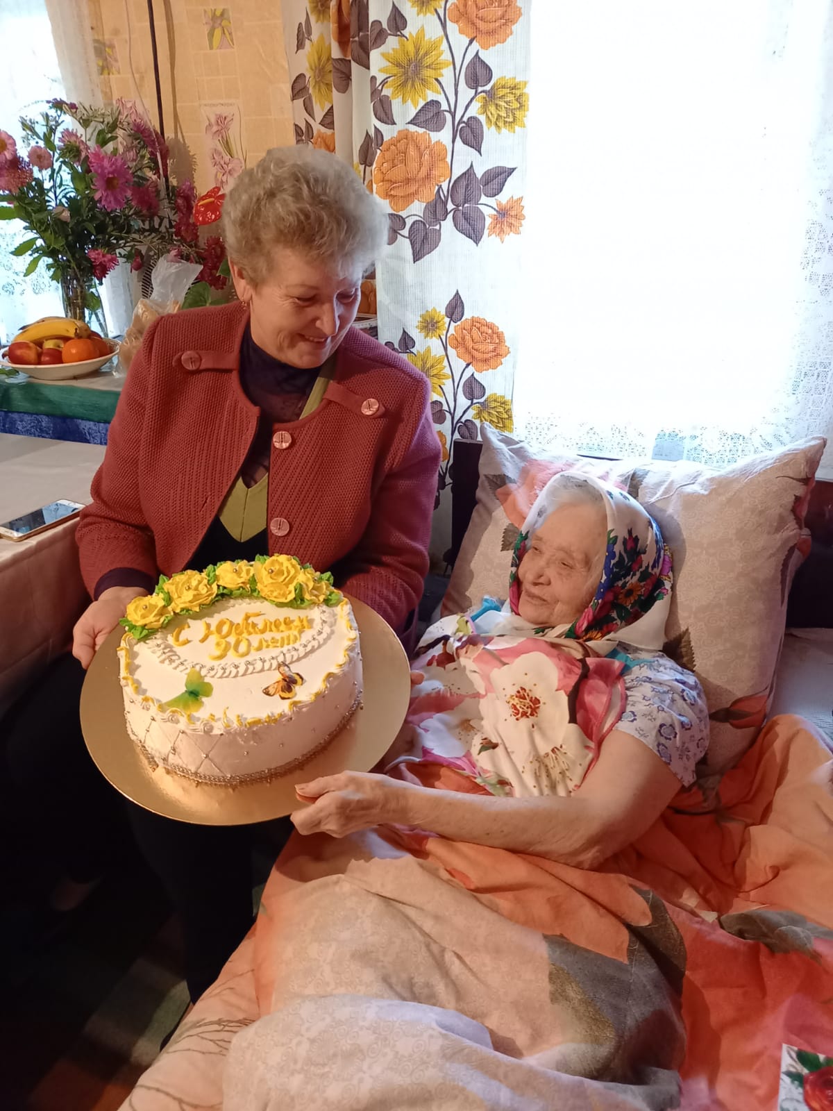 В Елецком районе поздравили с 90-летием ветерана войны