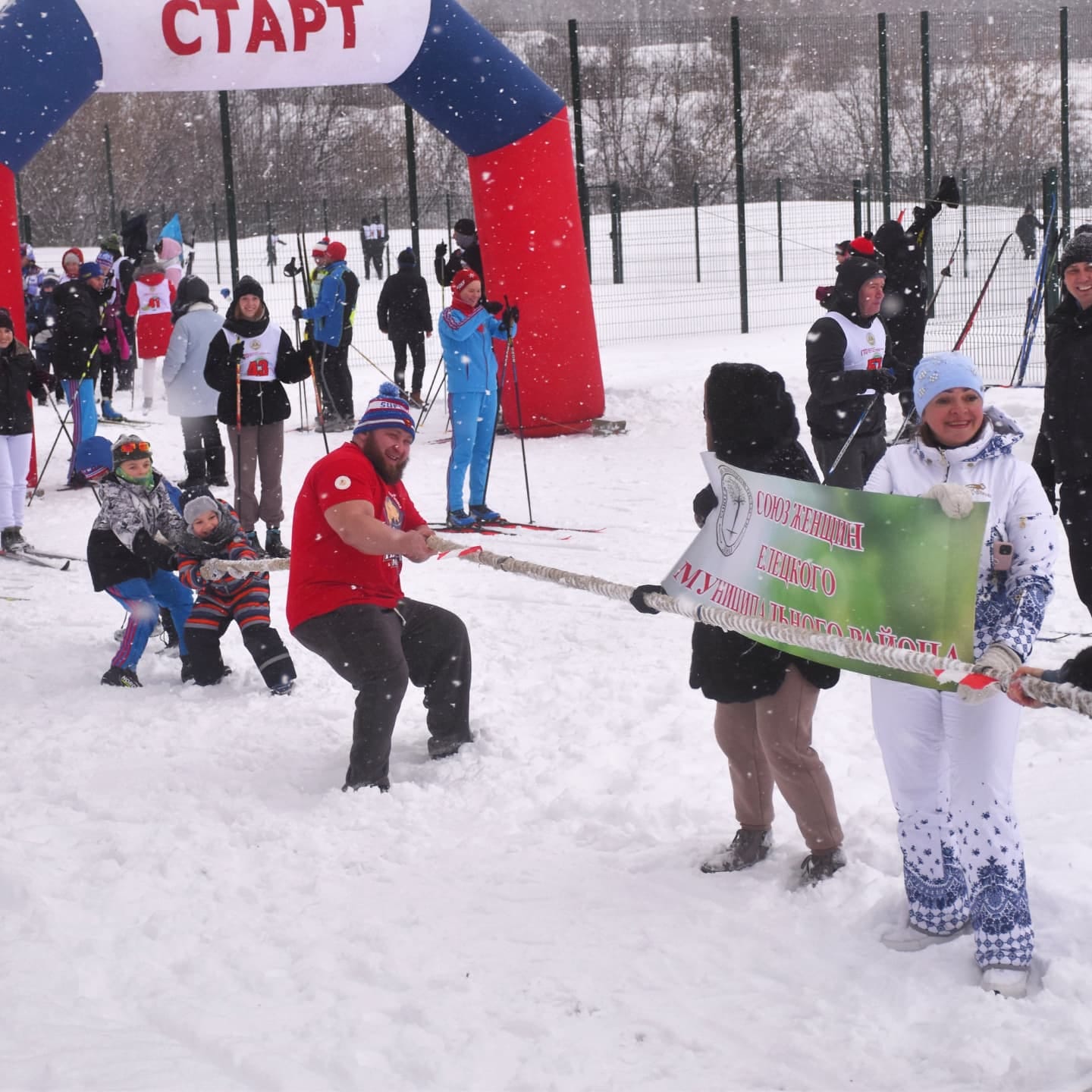В ЕЛЕЦКОМ РАЙОНЕ ПРОДОЛЖАЮТСЯ СПОРТИВНЫЕ ВЫХОДНЫЕ