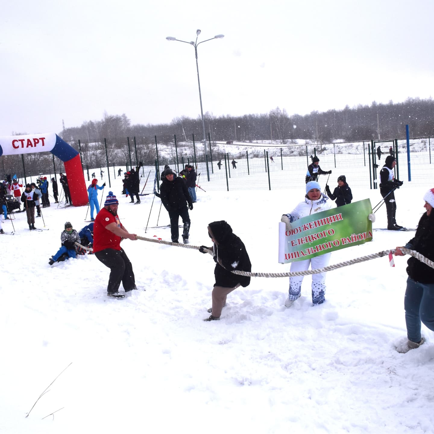 В ЕЛЕЦКОМ РАЙОНЕ ПРОДОЛЖАЮТСЯ СПОРТИВНЫЕ ВЫХОДНЫЕ