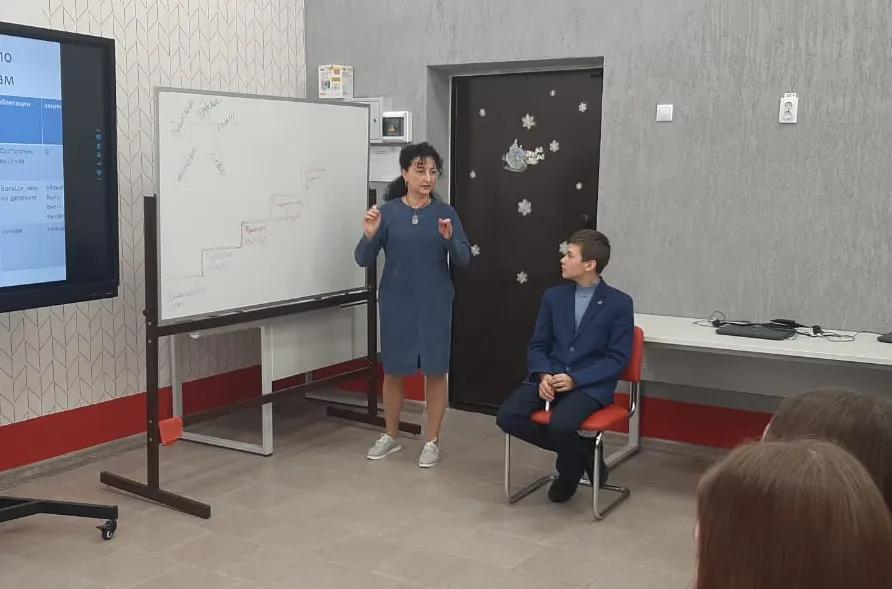 Урок финансовой грамотности прошел на базе средней школы №1